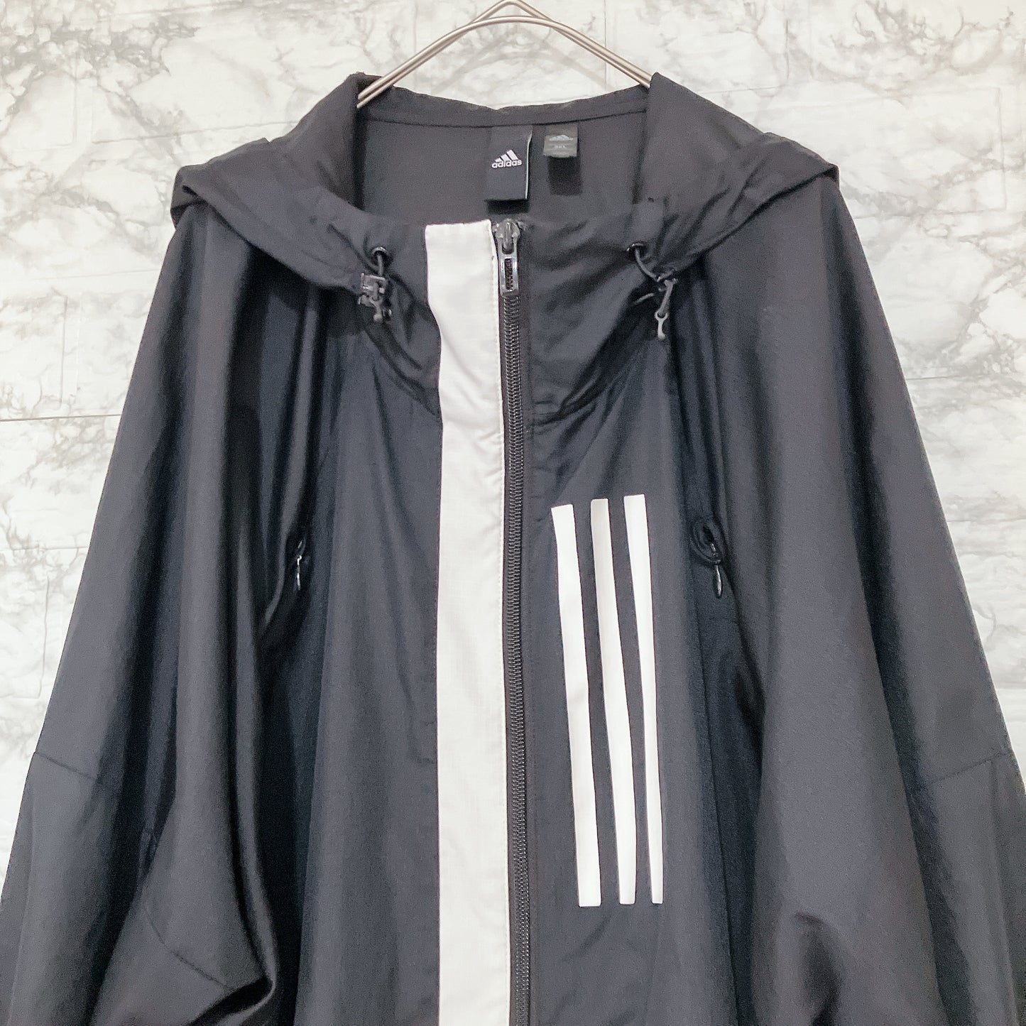 adidas アディダス スリーライン ナイロン ジャケット 3XLサイズ