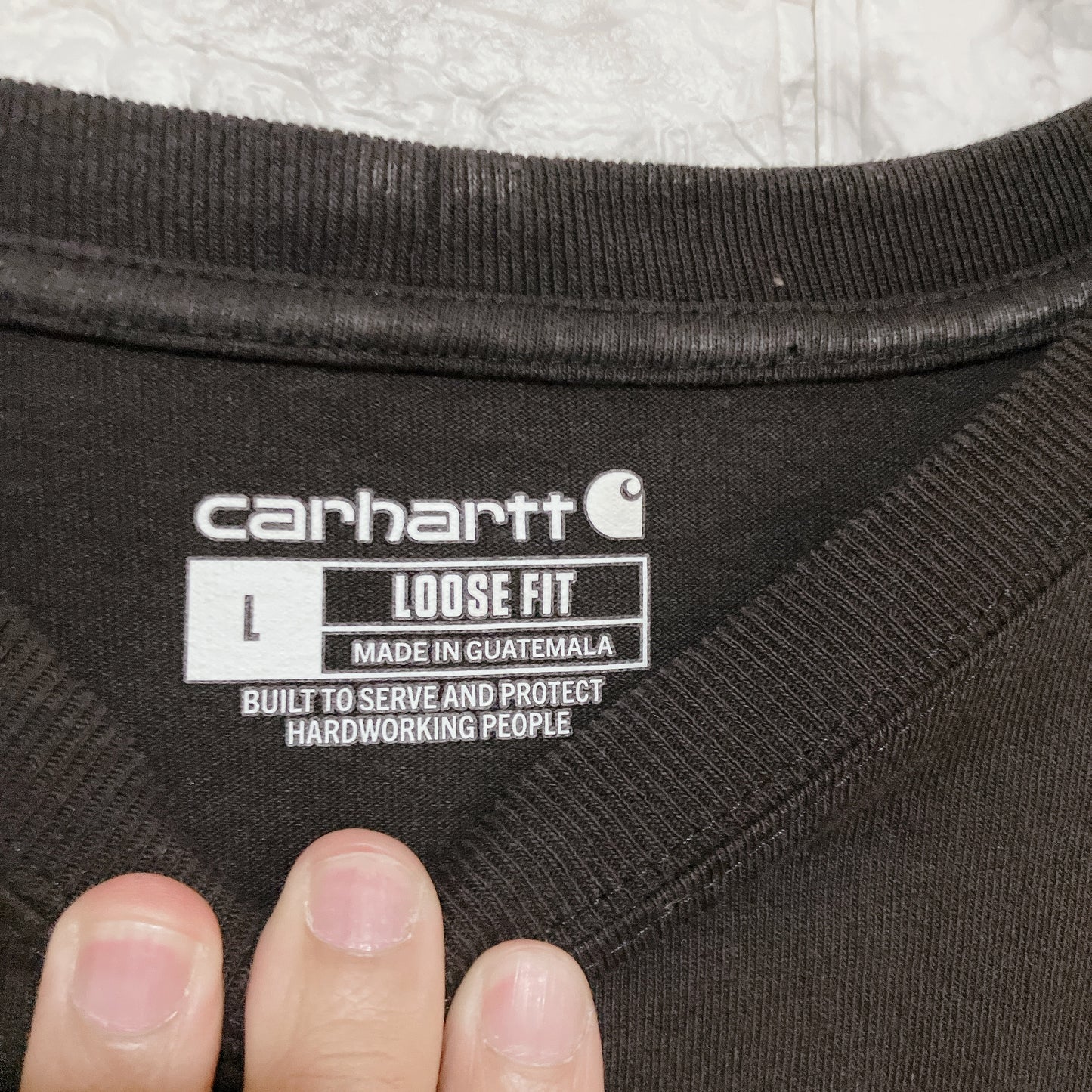 Carhartt Logo T-Shirt L size/Carhartt logo T-shirt wr173